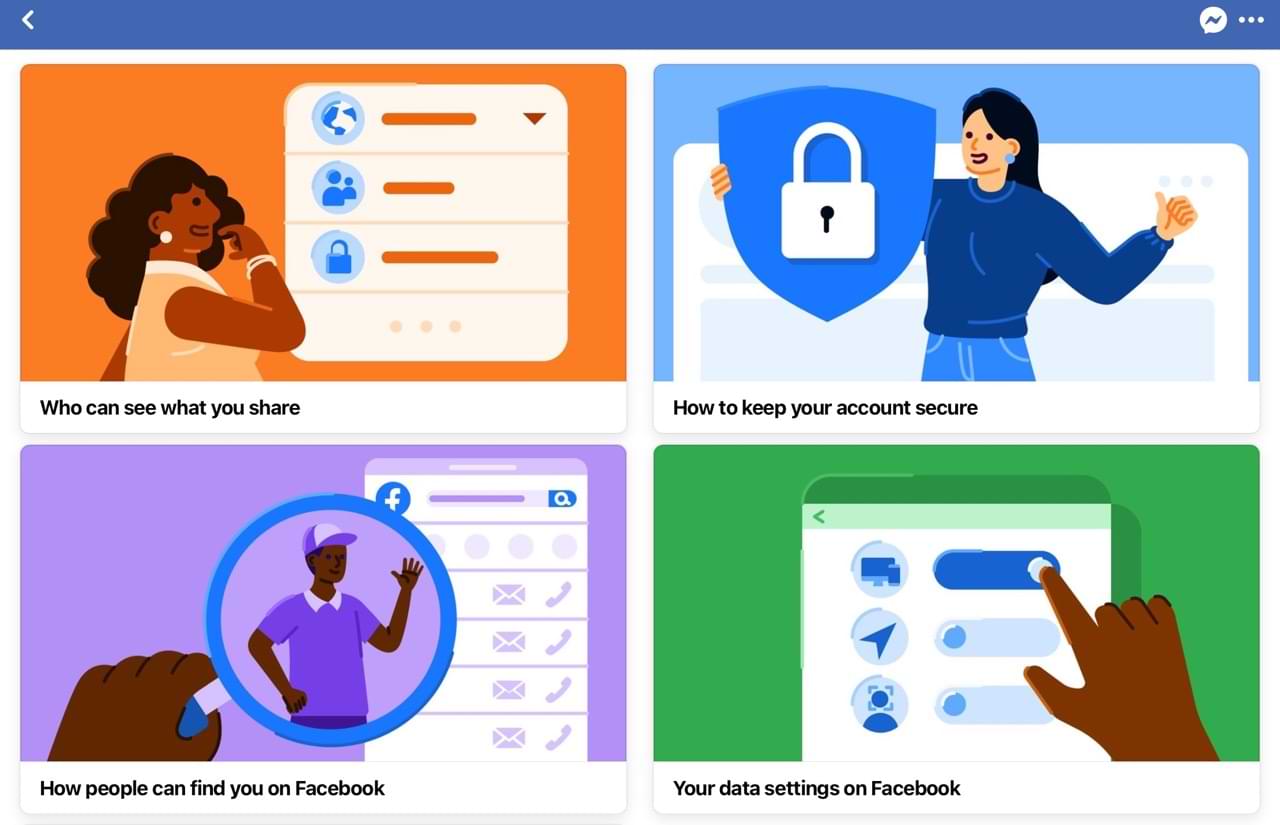 Kako spremeniti nastavitve zasebnosti Facebooka na telefonu ali tabličnem računalniku