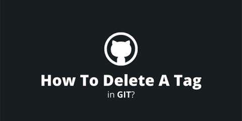Hogyan lehet törölni egy címkét a Gitben
