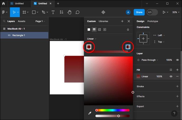 Hur man skapar en gradient i Figma