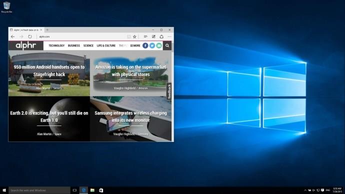 „Windows 10“ apžvalga: kodas naujausiame „Windows 10“ naujinime kursto gandus apie paviršinį telefoną