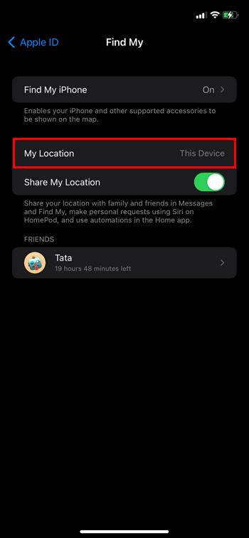 Как да промените местоположението на Find My IPhone