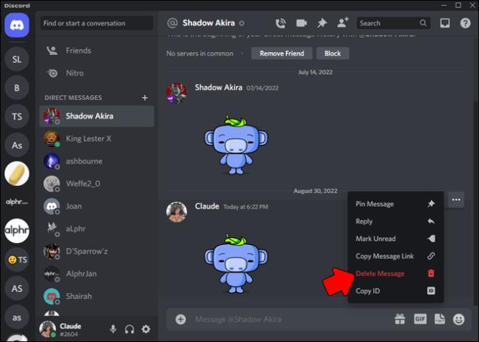 Як видалити повідомлення Discord DM з ПК або мобільного пристрою