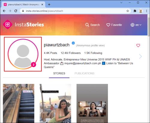 Jak zobrazit příběhy Instagramu bez účtu