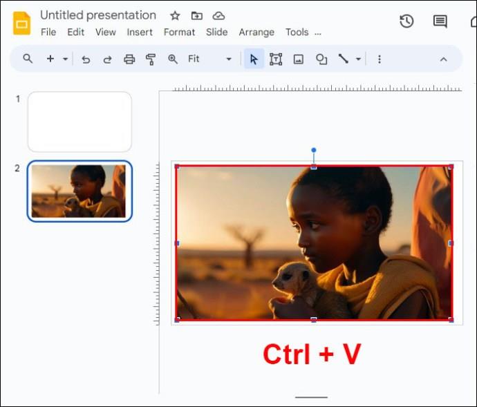 Sådan fjerner du baggrunden fra et billede i Google Slides