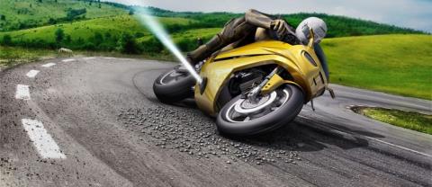 Bosch tester gasthrustere for at gøre motorcykler sikrere