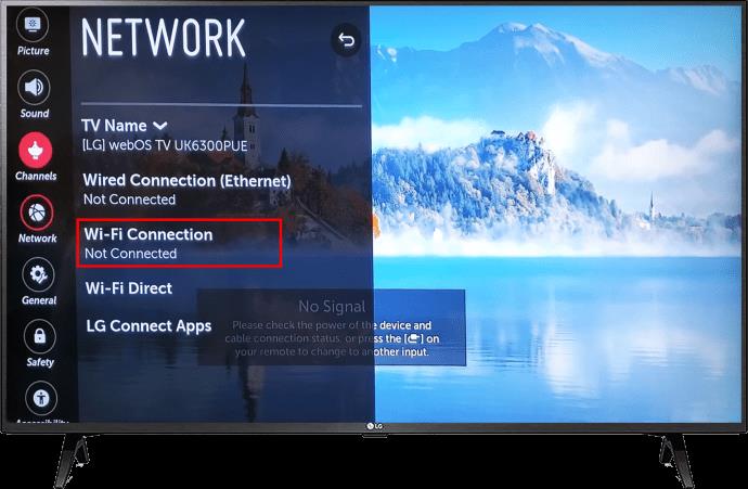 Sådan slår du Wi-Fi-forbindelse til på et LG TV