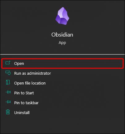 Как да свържете папки в Obsidian