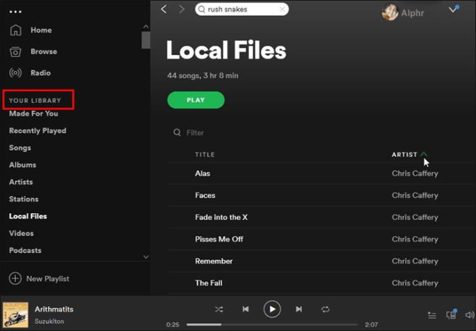 Jak vymazat seznam naposledy přehrávaných videí ve Spotify