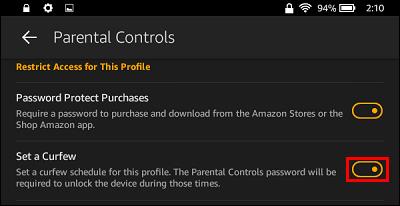 Πώς να ρυθμίσετε το Fire Tablet Parental Controls