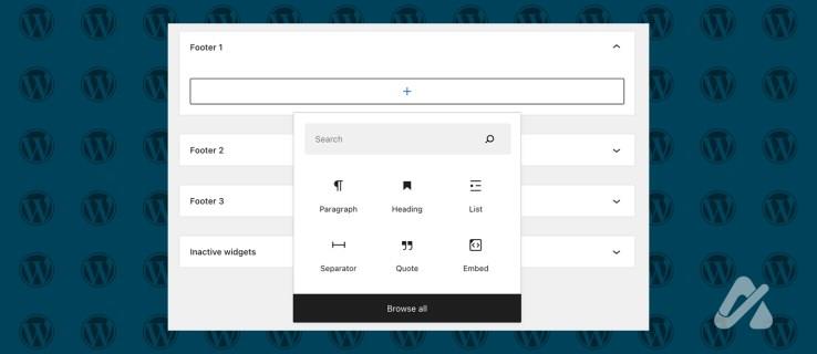 WordPress: Kako urediti nogo