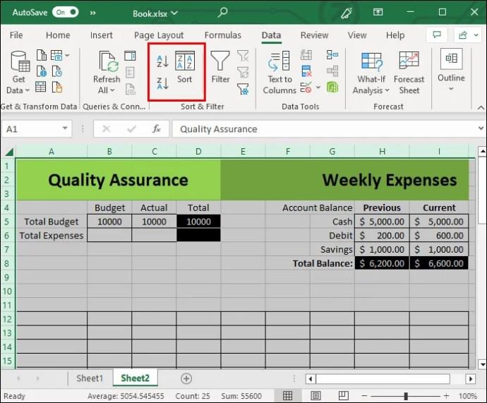 Jak odstranit prázdné řádky v aplikaci Excel