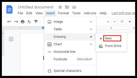 Kako ukriviti besedilo v Google Dokumentih