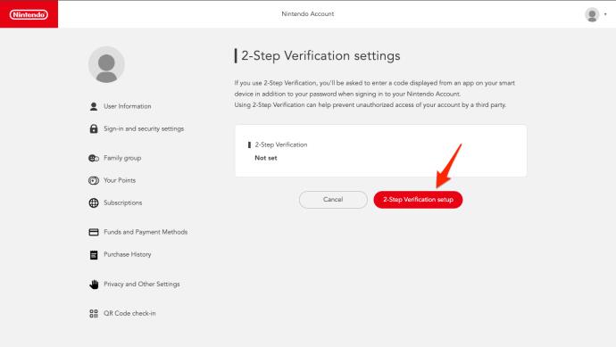 Účet Nintendo: Jak zapnout nebo vypnout 2FA