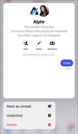 Kuinka palauttaa poistetut viestit Facebook Messengerissä