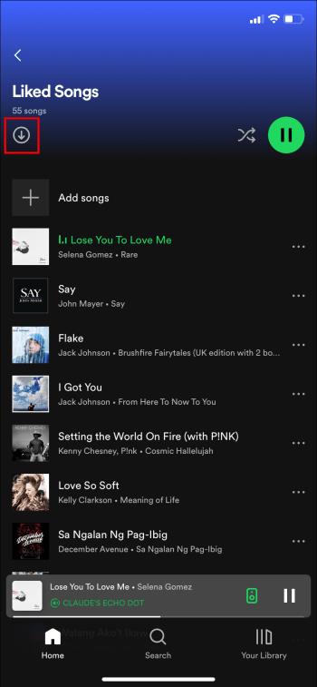 Kaip atsisiųsti dainas iš spotify