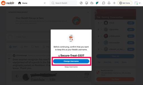 Jak změnit své uživatelské jméno na Reddit
