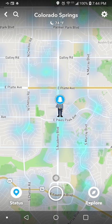 Kā pateikt, vai kāds ir pārbaudījis jūsu atrašanās vietu vietnē Snapchat