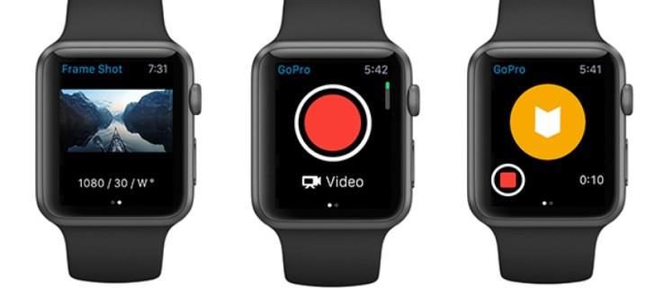 GoPro izdaje KILLER aplikaciju za Apple Watch