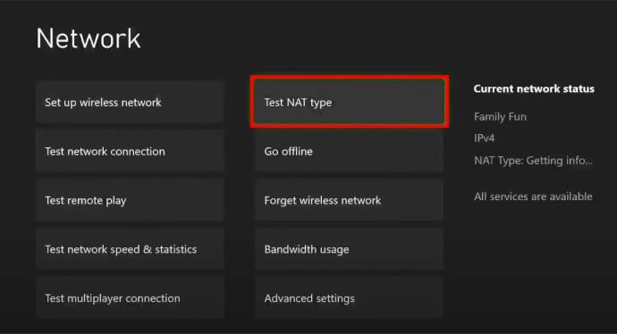 Jak změnit typ NAT na Xbox Series X