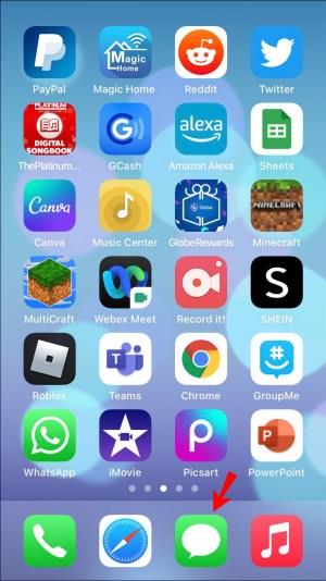 GIF-ek küldése IMessage-ben