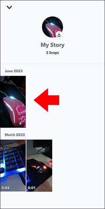 Як переглянути спогади на Snapchat