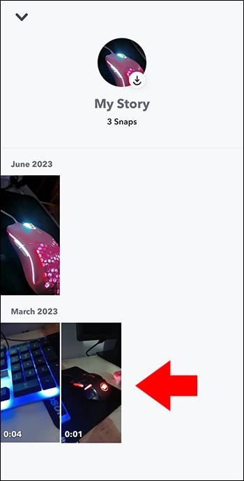 Як переглянути спогади на Snapchat