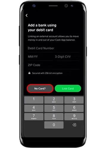 Jak přidat kreditní kartu do aplikace Cash