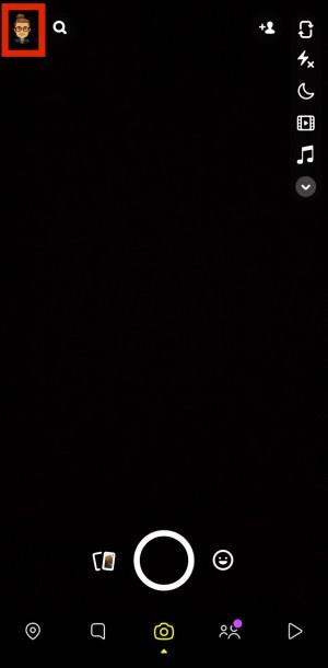 A sötét mód engedélyezése a Snapchatben