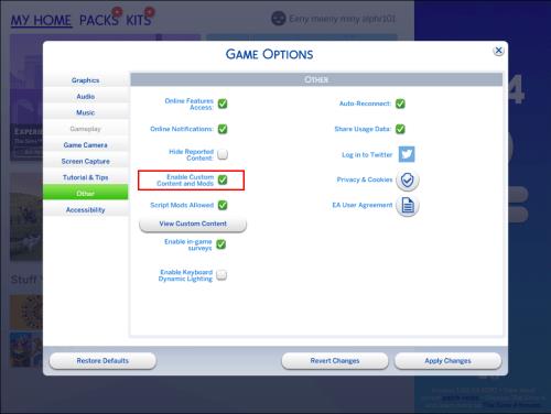 Kako popraviti da se modovi Sims 4 ne prikazuju