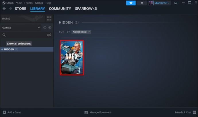 Jak skrýt hry před přáteli ve službě Steam