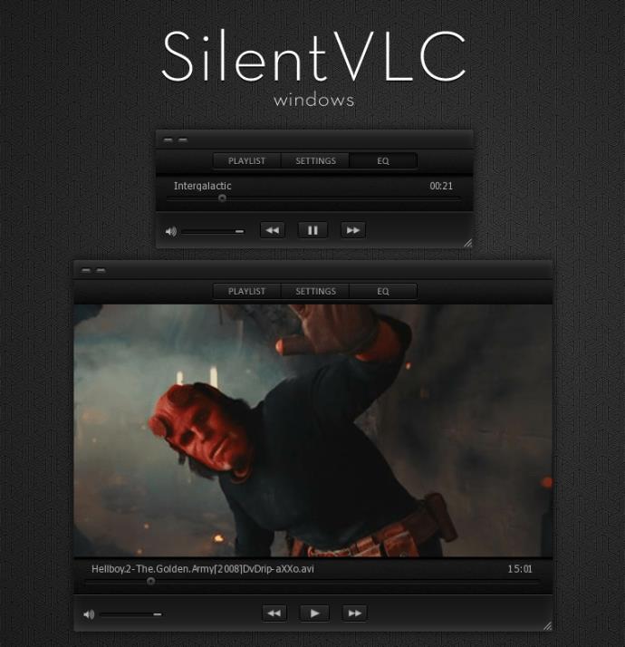 Geriausi VLC skinai