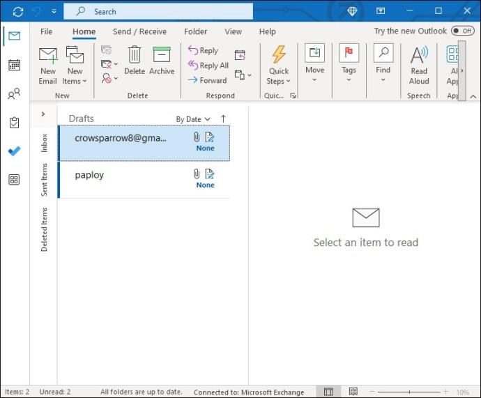 Как да коригирате Outlook, който не изпраща имейли