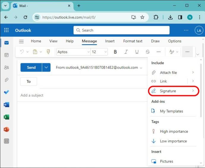 Πώς να προσθέσετε μια υπογραφή στο Outlook