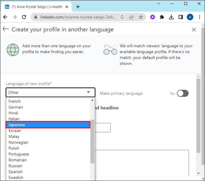 Πώς να αλλάξετε την προεπιλεγμένη γλώσσα προφίλ στο LinkedIn