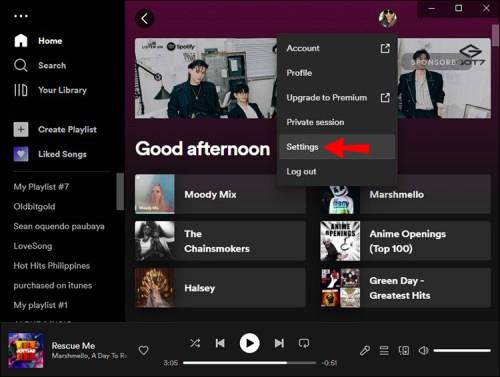 Hogyan töltsünk fel zenét a Spotify-ba