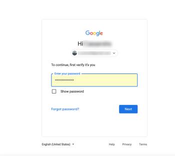 Sådan nulstiller du din Gmail-adgangskode
