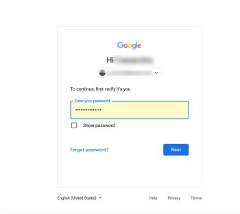 Як скинути пароль Gmail