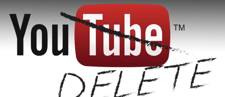 Hogyan lehet törölni a YouTube-csatornát