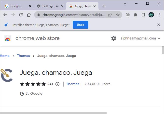 Jak změnit barvu karty v prohlížeči Chrome