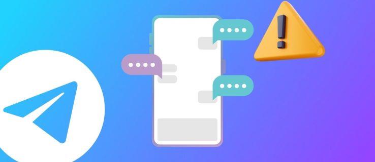 Kuinka korjata viestien lähettäminen epäonnistui Telegramissa