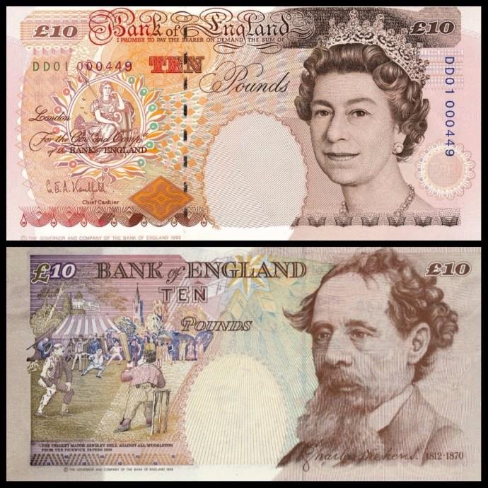 The New Ten Pound Note: Deset zajímavých faktů o The New Tenner