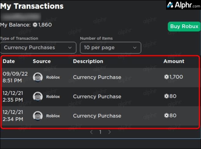 Πώς να δείτε το ιστορικό αγορών στο Roblox
