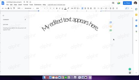 Kako ukriviti besedilo v Google Dokumentih