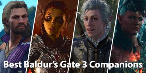 De bedste Baldurs Gate 3-ledsagere