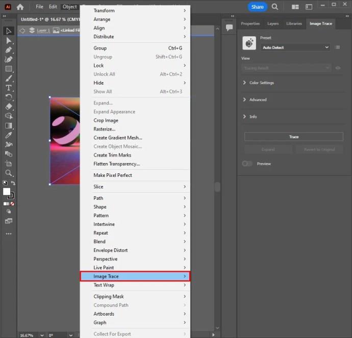 How To Trace An Image In Illustrator