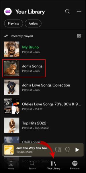 Jak odstranit seznam skladeb ve Spotify