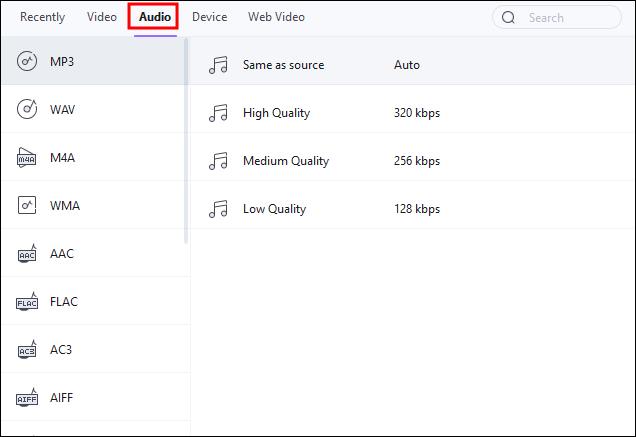MP4 konvertálása MP3-ba VLC-ben