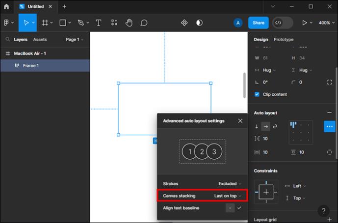 Sådan bruger du automatisk layout i Figma