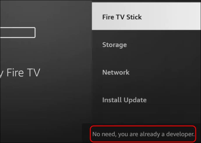 Kaip įgalinti kūrėjo parinktis „Firestick“.