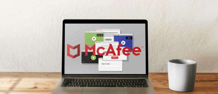 Kako zaustaviti McAfee skočne prozore i obavijesti posvuda